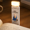 Personalized Clip LED Reading Lamp – Gift For Book Lovers – Pages Made Me Stay