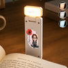Personalized Clip LED Reading Lamp – Gift For Book Lovers – Books Speak Louder