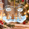 Personalized Acrylic Ornament – Christmas, Sympathy Gift For Pet Lovers – Forever In My Heart