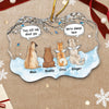Personalized Acrylic Ornament – Christmas, Sympathy Gift For Pet Lovers – Forever In My Heart