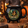 Personalized Cauldron Coffee Mug – Halloween Witchy Gift For Sister, Bestie, Best Friend – Brewing A Little Magic