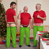 Personalized Pajama Pants - Christmas, Funny Gift For Men, Husband, Dad - We Came To Cause A Scene