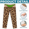 Personalized Pajama Pants - Christmas, Funny Gift For Men, Husband, Dad - Born To Be A Little Naughty