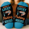 Personalized Crew Socks – Gift for Fishing Lovers – Hooked For Life
