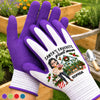 Personalized Coated Grip Gardening Gloves – Christmas Gift For Garden Lovers, Plant Lovers, Gardeners – Santa's Favorite Plant