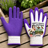 Personalized Coated Grip Gardening Gloves – Christmas Gift For Garden Lovers, Plant Lovers, Gardeners – Santa's Favorite Plant