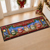 Personalized Runner Rug - Christmas Gift For Grandma, Grandpa, Family - Merry Little Crew