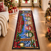 Personalized Runner Rug - Christmas Gift For Grandma, Grandpa, Family - Merry Little Crew