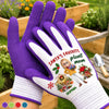 Personalized Coated Grip Gardening Gloves – Christmas Gift For Garden Lovers, Plant Lovers, Gardeners – Mom's Favorite Garden