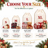 Personalized Drawstring Gift Bag - Christmas Gift For Kids, Family - Magical Delivery Service