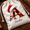 Personalized Drawstring Gift Bag - Christmas Gift For Kids, Family - Magical Delivery Service