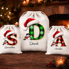 Personalized Drawstring Gift Bag - Christmas Gift For Kids, Family - Magical Delivery Service
