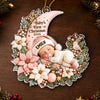 Personalized Baby's First Christmas Acrylic Ornament – Gift For New Parents, Baby – A Little Piece Of Heaven