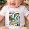 Personalized Baby Onesie – Gift For Grandpa, Fishing Lovers – Pack My Diapers Going Fishing