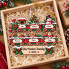 Personalized Acrylic Ornament – Christmas Gift For Family – All Aboard The Family Train
