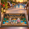Personalized Home Decor Decorative Mat – Anniversary Gift For Couple – Perfect Match