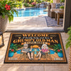 Personalized Home Decor Decorative Mat – Anniversary Gift For Couple – Perfect Match