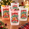 Personalized Party Cups - Christmas Gift For Family - Cookies, Cocktails