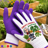 Personalized Coated Grip Gardening Gloves – Christmas Gift For Garden Lovers, Plant Lovers, Gardeners – Mom Of Many Plants
