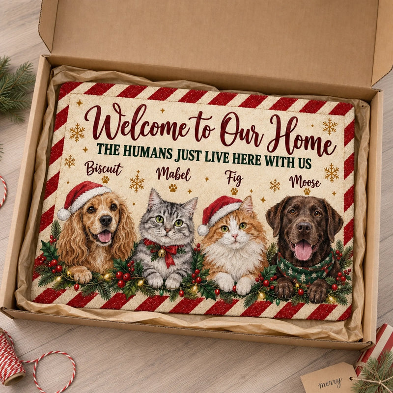 Personalized Photo Home Decor Decorative Mat – Christmas Gift For Pet Lovers – Still My Favorite Pets