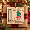 Personalized Wooden Money Holder Ornament – Christmas Gift For Kid, Family – Shine Bright