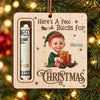 Personalized Photo Wooden Money Holder Ornament – Christmas Gift For Kid, Family – Shine Bright