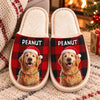Personalized Photo Flat Scuff Slippers – Christmas Gift For Pet Lovers – Cozy Feet, Happy Pet Parent