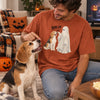 Personalized Photo Comfort T-Shirt - Halloween Gift For Pet Lovers - Boo-P Who’s There