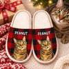 Personalized Photo Flat Scuff Slippers – Christmas Gift For Pet Lovers – Warm Toes