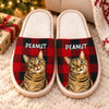 Personalized Photo Flat Scuff Slippers – Christmas Gift For Pet Lovers – Warm Toes
