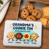 Personalized Metal Tin - Gift For Grandma, Grandpa - Cookies Made With Love