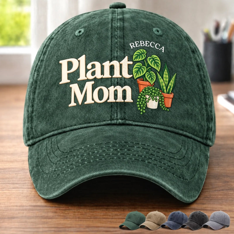 Personalized Cap - Gift For Plant Lovers, Garden Lovers - For Plant Ladies copy