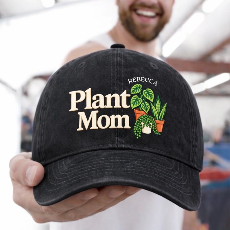 Personalized Cap - Gift For Plant Lovers, Garden Lovers - For Plant Ladies copy