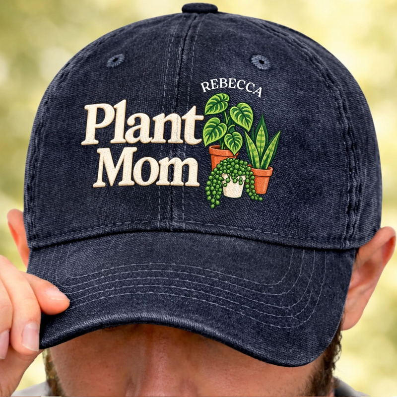 Personalized Cap - Gift For Plant Lovers, Garden Lovers - For Plant Ladies copy