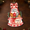 Personalized Acrylic Ornament – Christmas Gift For Baking Lovers – Happiness Is Homemade