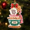 Personalized Acrylic Ornament – Christmas Gift For Baking Lovers – Baking Spirits Bright