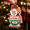 Personalized Acrylic Ornament – Christmas Gift For Baking Lovers – Baking Spirits Bright