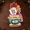 Personalized Acrylic Ornament – Christmas Gift For Baking Lovers – Baking Spirits Bright