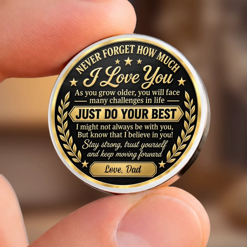 Personalized Pocket Hug - Birthday Gift For Grandson, Son - Future Family Boss