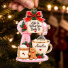 Personalized Acrylic Ornament – Christmas Gift For Baking Lovers – Life Is What You Bake It