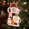 Personalized Acrylic Ornament – Christmas Gift For Baking Lovers – Life Is What You Bake It