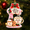 Personalized Acrylic Ornament – Christmas Gift For Baking Lovers – Life Is What You Bake It