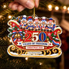 Personalized Acrylic Ornament – America 250th Anniversary Christmas Gift For Family – Proud Of Where We Belong
