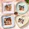 Personalized Photo Jewelry Dish - Birthday Gift For Sister, Bestie, Best Friend - Cherishing Our Girl Moments