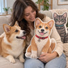 Personalized Photo Shaped Pillow - Birthday Gift For Pet Lovers - Too Cute To Handle