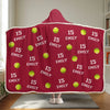 Personalized Snuggle Blanket, Hoodie Blanket - Christmas Gift For Sport Lovers - Play Hard, Play Smart
