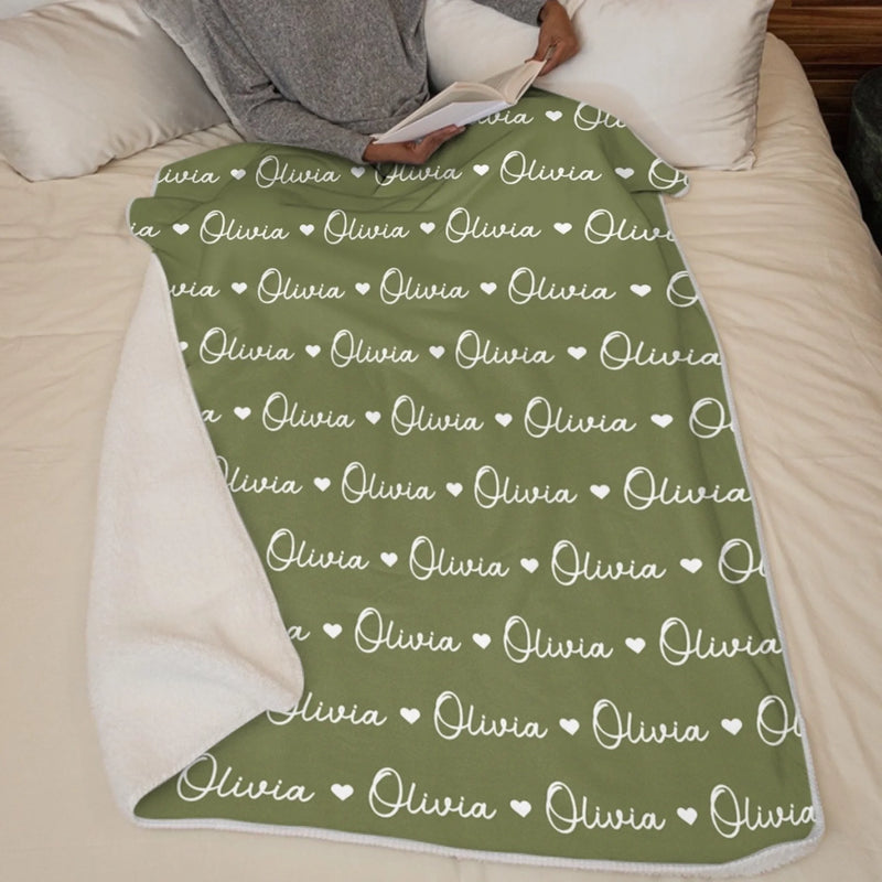 Personalized Blanket - Birthday Gift For Kids, Family - Wrapped In Lots Of Love