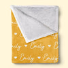Personalized Blanket - Birthday Gift For Kids, Family - Wrapped In Lots Of Love