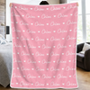 Personalized Blanket - Birthday Gift For Kids, Family - Wrapped In Lots Of Love