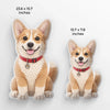 Personalized Photo Shaped Pillow - Birthday Gift For Pet Lovers - Too Cute To Handle